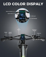 Mukkpet Suburban 750W Fat Tire Electric Bike