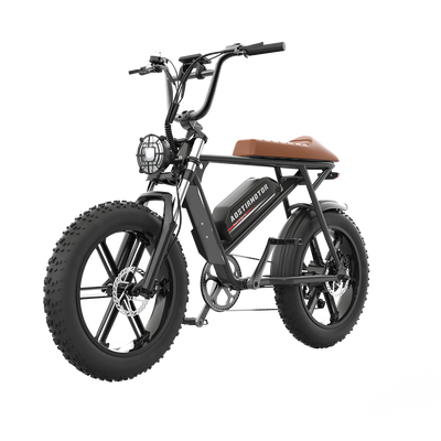 AOSTIRMOTOR Storm Super Cool 750W 48V 12.5Ah Moped Style Electric Bike