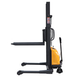 Apollolift Semi-Electric Power Lift Straddle Stacker 3300Lbs 118"Lifting A-3012