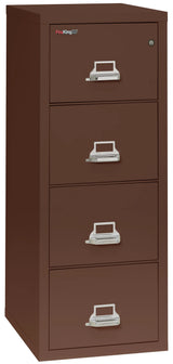 FireKing 4-Drawer 25" Deep 1-Hour Rated Fireproof File Cabinet, Letter