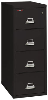 FireKing 4-Drawer 31" Deep 1-Hour Rated Fireproof File Cabinet, Letter