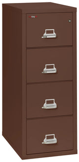 FireKing 4-Drawer 31" Deep 1-Hour Rated Fireproof File Cabinet, Letter