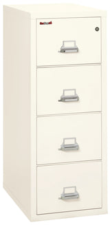 FireKing 4-Drawer 31" Deep 1-Hour Rated Fireproof File Cabinet, Letter