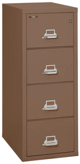 FireKing 4-Drawer 31" Deep 1-Hour Rated Fireproof File Cabinet, Letter