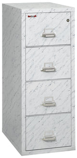 FireKing 4-Drawer 25" Deep 1-Hour Rated Fireproof File Cabinet, Legal