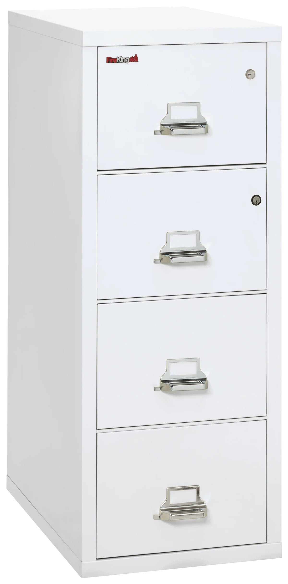 FireKing Safe-In-A-File 4-Drawer 31" Deep 1-Hour Rated Fireproof File Cabinet, Legal