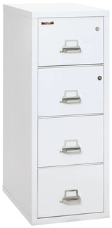 FireKing Safe-In-A-File 4-Drawer 31" Deep 1-Hour Rated Fireproof File Cabinet, Legal