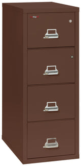 FireKing Safe-In-A-File 4-Drawer 31" Deep 1-Hour Rated Fireproof File Cabinet, Legal