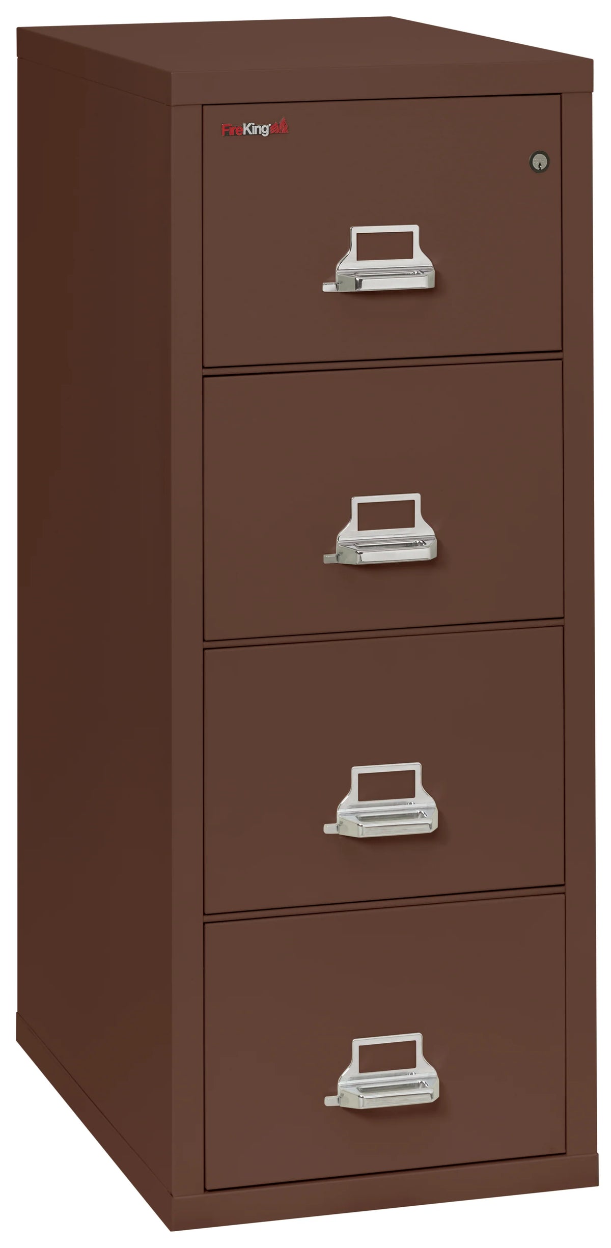 FireKing 4-Drawer 31" Deep 1-Hour Rated Fireproof File Cabinet, Legal