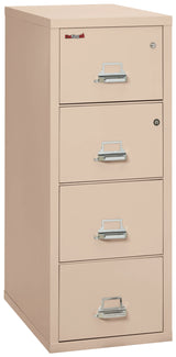 FireKing Safe-In-A-File 4-Drawer 31" Deep 1-Hour Rated Fireproof File Cabinet, Legal