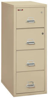 FireKing Safe-In-A-File 4-Drawer 31" Deep 1-Hour Rated Fireproof File Cabinet, Legal