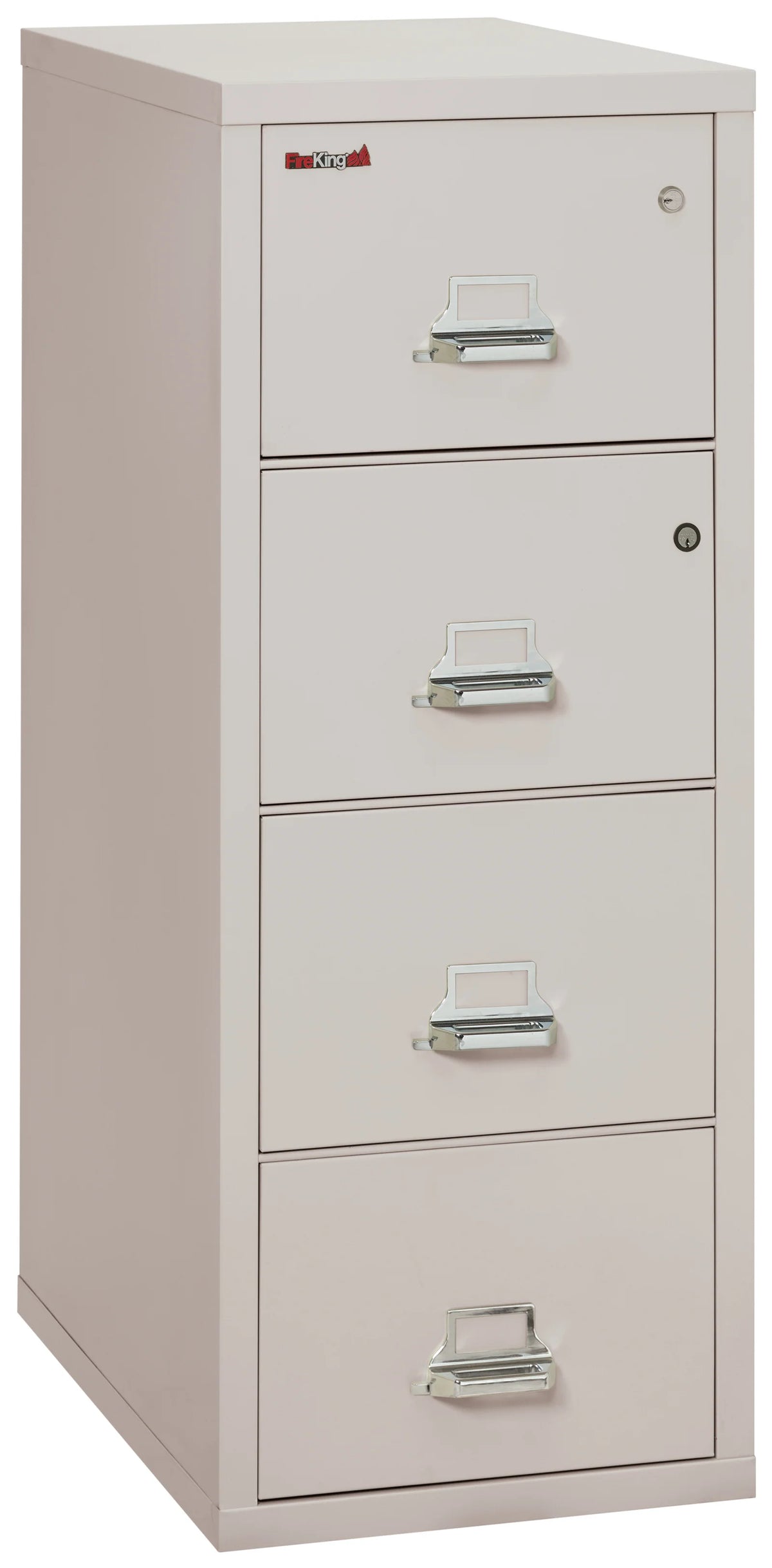 FireKing Safe-In-A-File 4-Drawer 31" Deep 1-Hour Rated Fireproof File Cabinet, Legal
