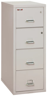 FireKing Safe-In-A-File 4-Drawer 31" Deep 1-Hour Rated Fireproof File Cabinet, Legal