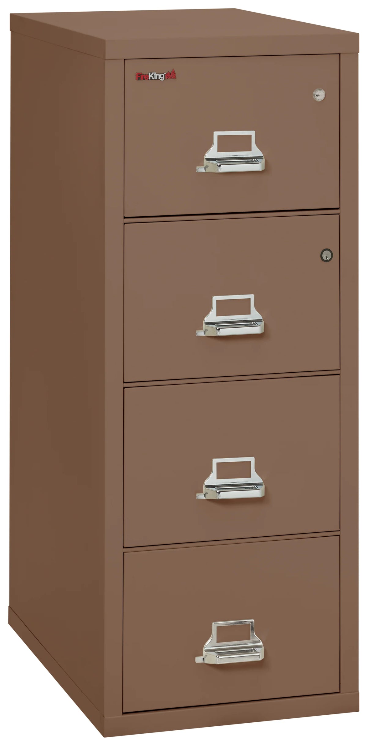 FireKing Safe-In-A-File 4-Drawer 31" Deep 1-Hour Rated Fireproof File Cabinet, Legal