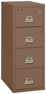 FireKing Safe-In-A-File 4-Drawer 31" Deep 1-Hour Rated Fireproof File Cabinet, Legal