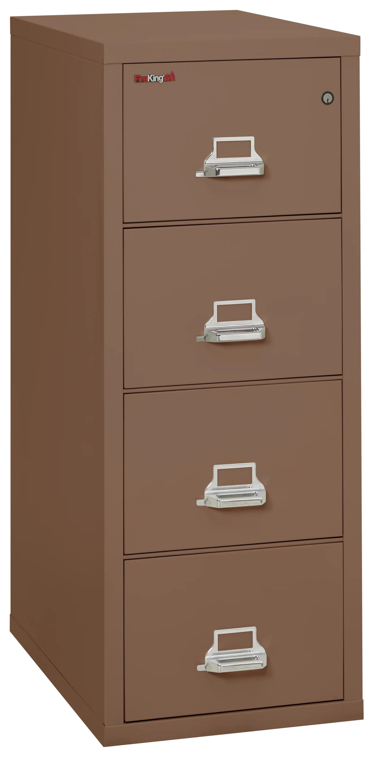 FireKing 4-Drawer 31" Deep 1-Hour Rated Fireproof File Cabinet, Legal