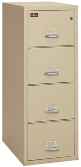 FireKing 4-Drawer 31" Deep 2-Hour Rated Fireproof File Cabinet, Legal