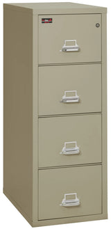 FireKing 4-Drawer 31" Deep 2-Hour Rated Fireproof File Cabinet, Legal