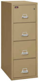 FireKing 4-Drawer 31" Deep 2-Hour Rated Fireproof File Cabinet, Legal