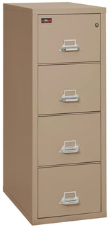 FireKing 4-Drawer 31" Deep 2-Hour Rated Fireproof File Cabinet, Legal