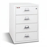 FireKing 4-Drawer Card, Check & Note Fireproof File Cabinet 4-2536-C