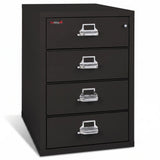 FireKing 4-Drawer Card, Check & Note Fireproof File Cabinet 4-2536-C