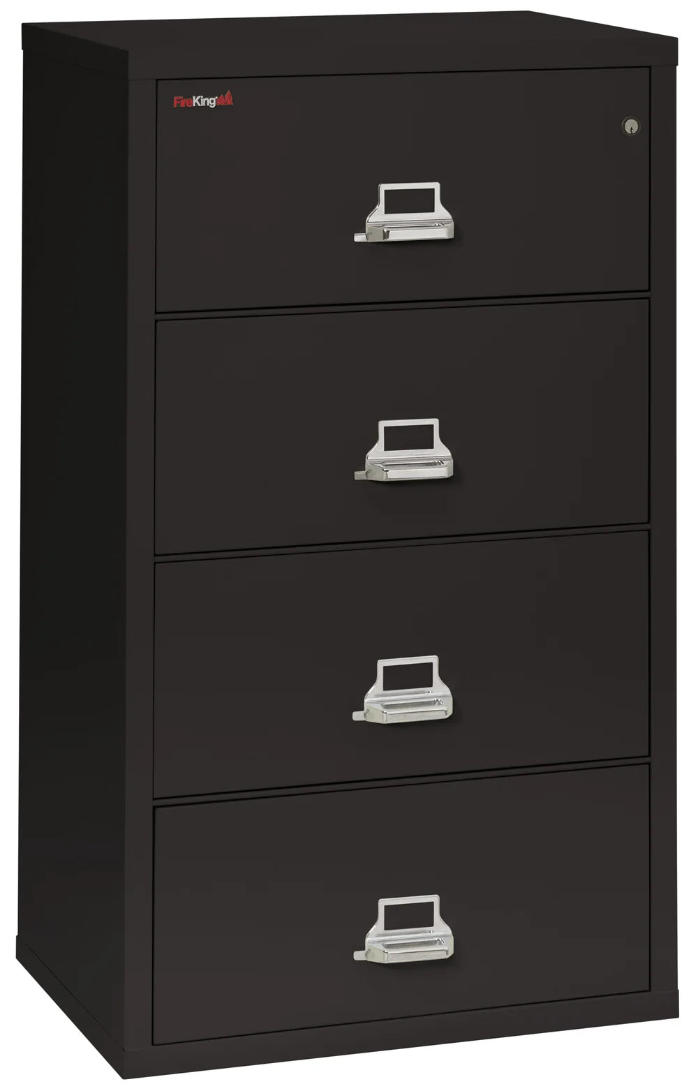 FireKing 4-Drawer 31" Wide 1-Hour Rated Lateral Fireproof File Cabinet