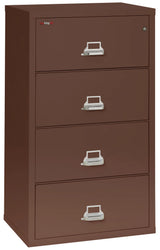 FireKing 4-Drawer 31" Wide 1-Hour Rated Lateral Fireproof File Cabinet