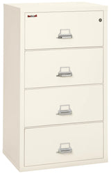 FireKing 4-Drawer 31" Wide 1-Hour Rated Lateral Fireproof File Cabinet