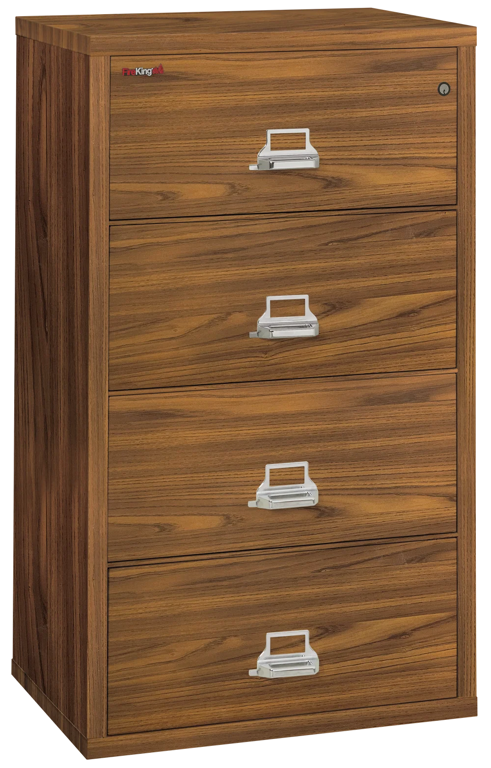 FireKing 4-Drawer 31" Wide 1-Hour Rated Lateral Fireproof File Cabinet