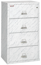 FireKing 4-Drawer 31" Wide 1-Hour Rated Lateral Fireproof File Cabinet