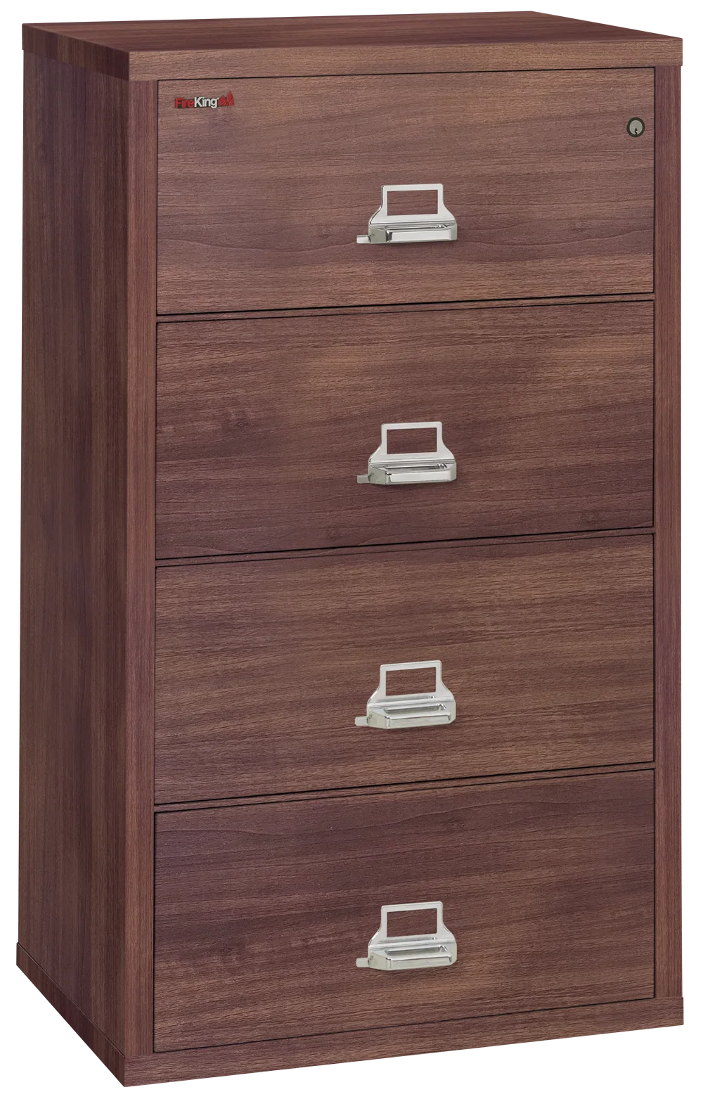 FireKing 4-Drawer 31" Wide 1-Hour Rated Lateral Fireproof File Cabinet