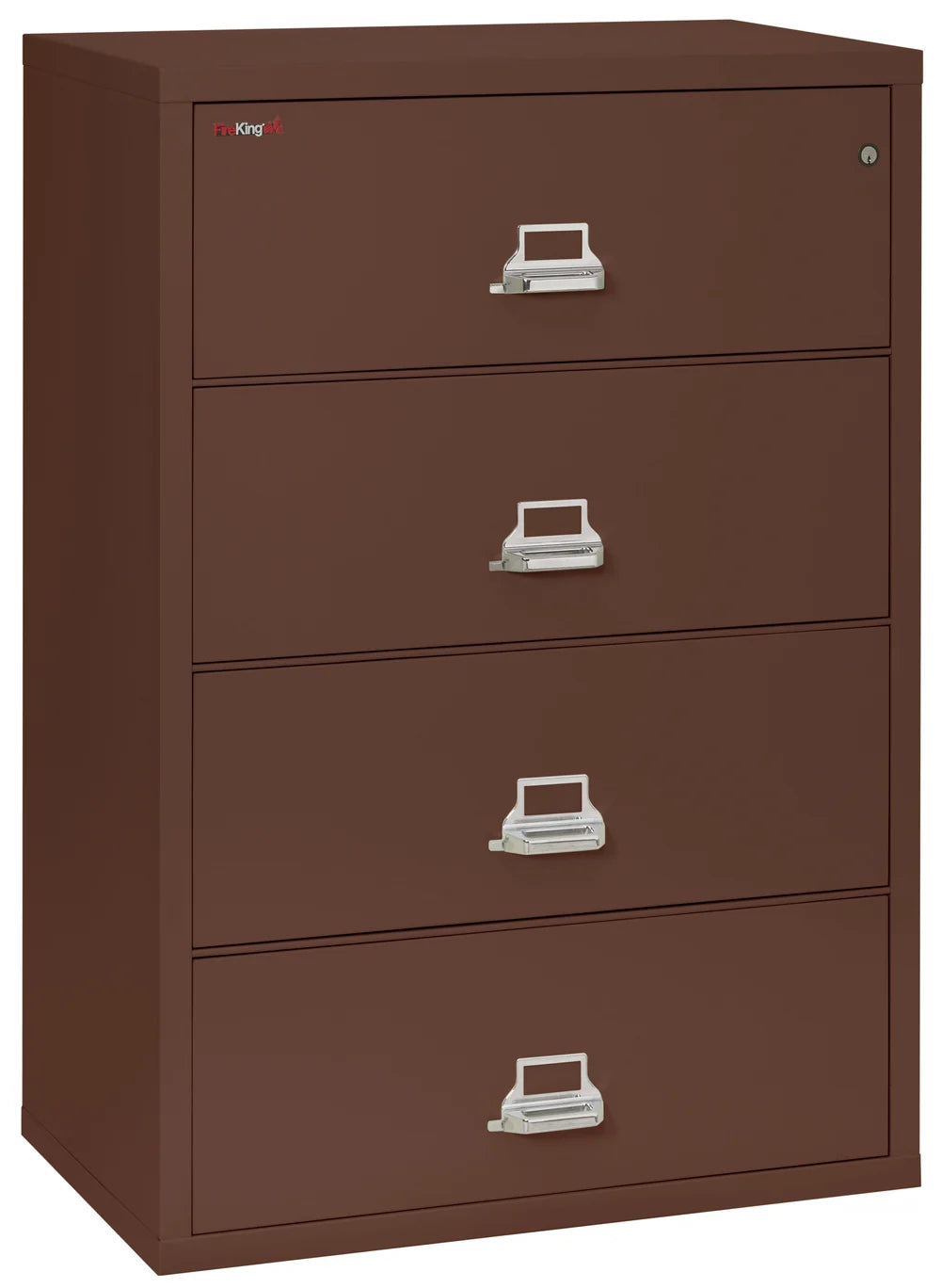 FireKing 4-Drawer 38" Wide 1-Hour Rated Lateral Fireproof File Cabinet