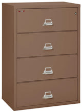 FireKing 4-Drawer 38" Wide 1-Hour Rated Lateral Fireproof File Cabinet