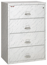 FireKing 4-Drawer 38" Wide 1-Hour Rated Lateral Fireproof File Cabinet
