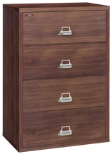 FireKing 4-Drawer 38" Wide 1-Hour Rated Lateral Fireproof File Cabinet