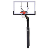 Jaypro The Church Yard Basketball System (4" Sq. Pole) 48" Acrylic Rectangle Backboard