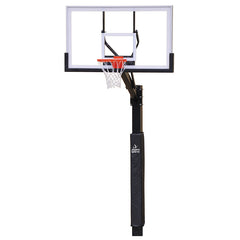 Jaypro The Church Yard Basketball System (4" Sq. Pole) 48" Acrylic Rectangle Backboard