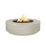 The Outdoor Plus 42" Florence Concrete Fire Pit / 12" Tall plus Free Cover