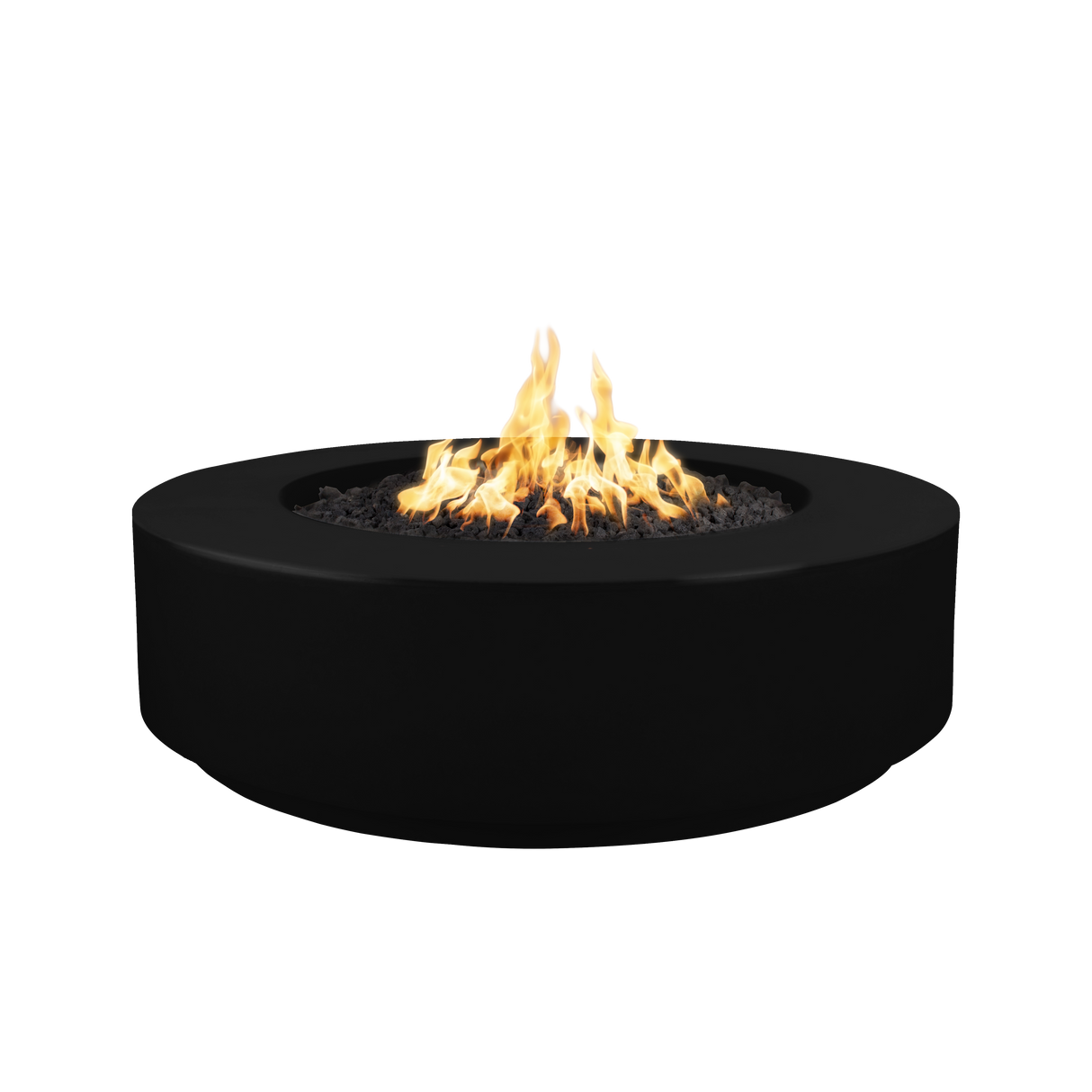 The Outdoor Plus 42" Florence Concrete Fire Pit / 12" Tall plus Free Cover
