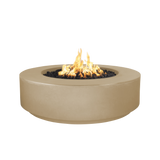 The Outdoor Plus 42" Florence Concrete Fire Pit / 12" Tall plus Free Cover