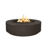 The Outdoor Plus 42" Florence Concrete Fire Pit / 12" Tall plus Free Cover
