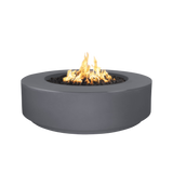 The Outdoor Plus 42" Florence Concrete Fire Pit / 12" Tall plus Free Cover