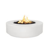 The Outdoor Plus 42" Florence Concrete Fire Pit / 12" Tall plus Free Cover