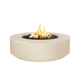 The Outdoor Plus 42" Florence Concrete Fire Pit / 12" Tall plus Free Cover