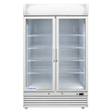 Empura Refrigeration EGM-36W Refrigerated Merchandiser 44.49"W X 28.35"D X 79.65"H 35 Cu. Ft. Capacity