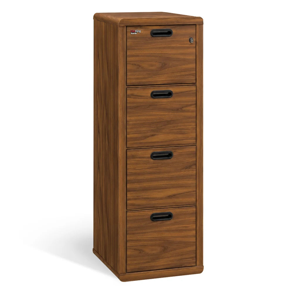 FireKing Turtle Contour Fire Rated File Cabinet, 1-Hour UL, Letter/Legal Filing, 2 or 4 Drawers