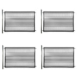 Aleko 4-Panel Fence Kit – BARCELONA Style – 8x5 ft.