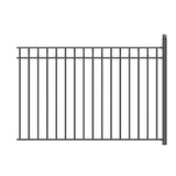 Aleko 4-Panel Steel Fence Kit – MADRID Style – 8x5 ft. Each