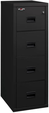 FireKing Turtle 4-Drawer 22" Deep 1-Hour Rated Fireproof File Cabinet, Letter & Legal